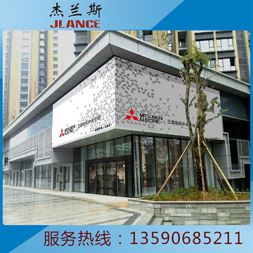 长沙广告牌雕花铝单板